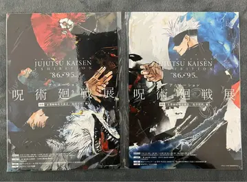 애니메이션 주술회전전 플라이어 후시구로 메구미 고죠 사토루