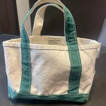 L.L.BEAN 캔버스 토트백 S 그린 레미리프