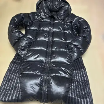 TATRAS 블랙 롱 코트 다운