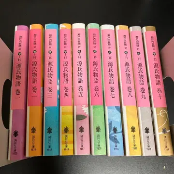 [ 무료배송 ] 세토우치 잣초 겐지 이야기 전 10권 세트 코단샤 문고