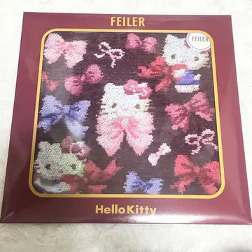 [ 완판템 ] 새상품 페이러 산리오 헬로키티 손수건 리본