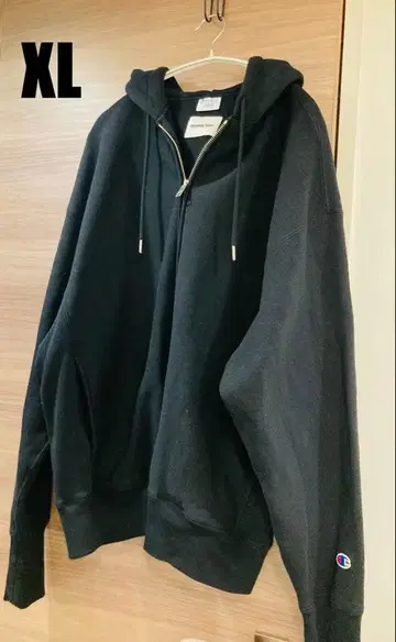 [ XL ] Champion x monkey time 후드티 풀 집업
