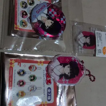 이누야샤 키쿄우 아크릴 키링 2종 캔뱃지