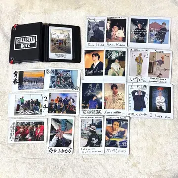 BALLISTIK BOYZ 그래피티 포토카드 포토 앨범 컴프