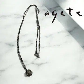 [ 새상품급 ] agete 목걸이 펜던트 silver925 액세서리