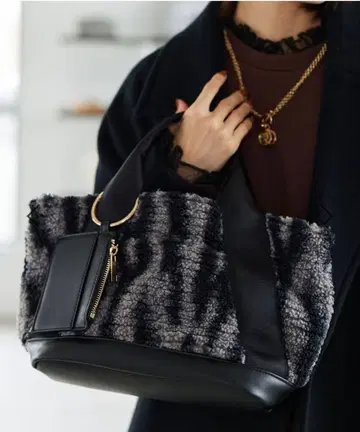 애니멀 보아 토트 (그레이 제브라)