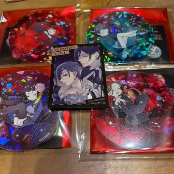 흑집사 Black Label 보석 아크릴 코스터 vol.2 4종 세트