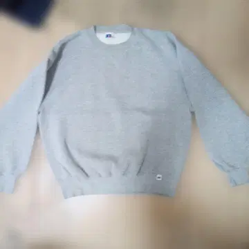 러셀 애슬레틱 그레이 맨투맨 L 사이즈