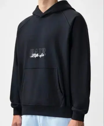 새상품. 택 포함 BALR. 후드티 로고 S 후드티 블랙