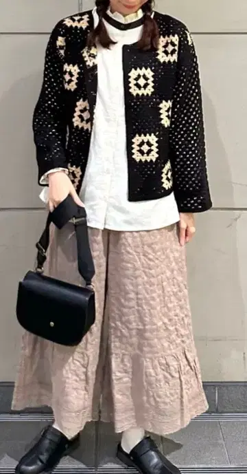 새상품 사만사 모스모스 SM2 개더 속바지 이너 팬츠 프릴 모카