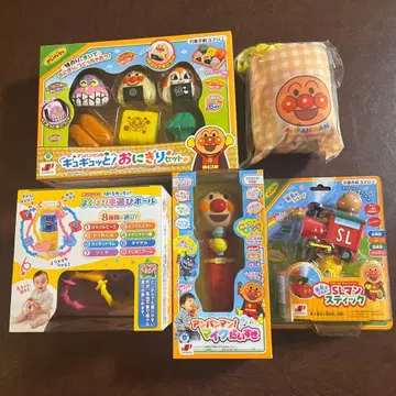 호빵맨 완구 5점 묶음 판매