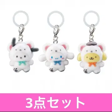 산리오 메지루시 후와후와 스노우 시나몬 폼폼푸딩 포차코 3종 세트