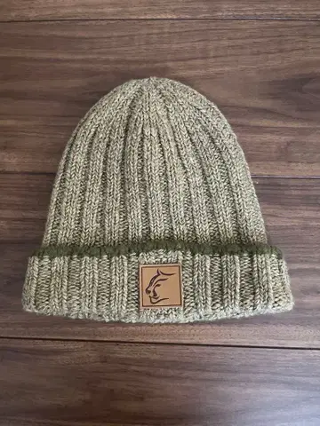 카키 리브 비니