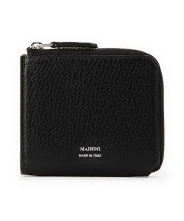 MAININI x GLR 코인 지퍼 월렛 블랙