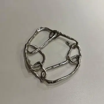 PLUIE 리브 커프 실버