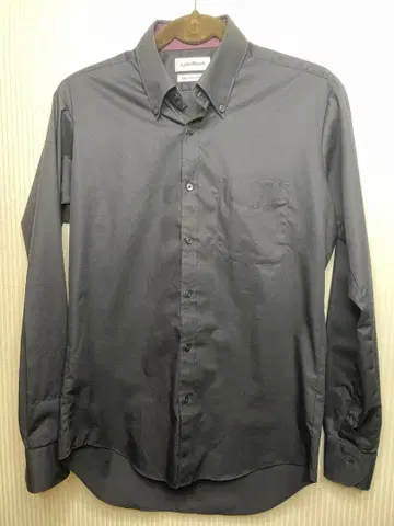 남성용 블랙 와이셔츠