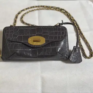 ADMJ 가죽 체인 백 숄더백 지갑