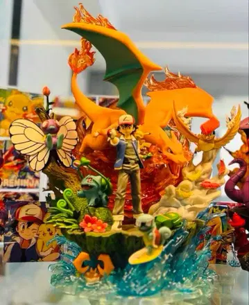 드물게 포켓몬 피규어 포린 버전 새상품급