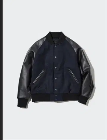 네이비 바시티 자켓 M 사이즈