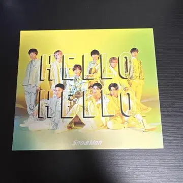 Snow Man HELLO HELLO CD + DVD