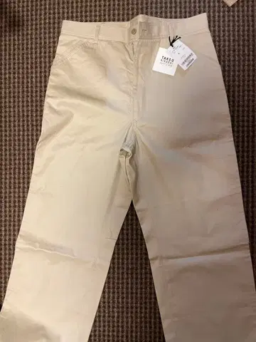 [ 택 포함 새상품 ] 다케오 키쿠치 일본제 베이지 팬츠 03