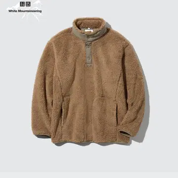 UNIQLO 플리스 오버사이즈 풀오버 M