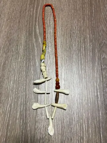 빈티지 비즈 목걸이