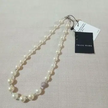TRANS WORK 인공 펄 목걸이 결혼식 세레모니