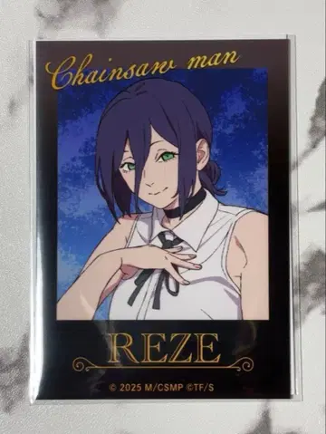 체인소 맨 미니 브로마이드 컬렉션 레제 극장판