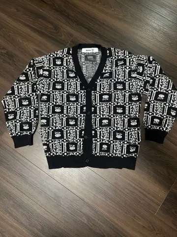 ANNA SUI NYC 패턴 프린트 가디건