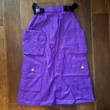 NON TOKYO 네온 카고 스커트 CARGO SKIRT 퍼플