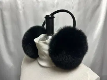 FOX 귀도리 블랙