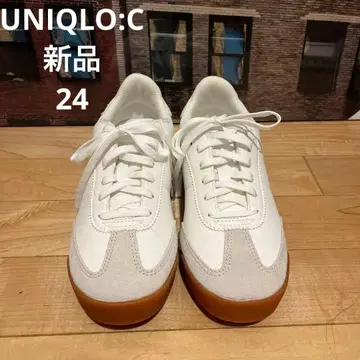 새상품 유니클로 C UNIQLO:C 24 스웨이드 콤비네이션 스니커즈