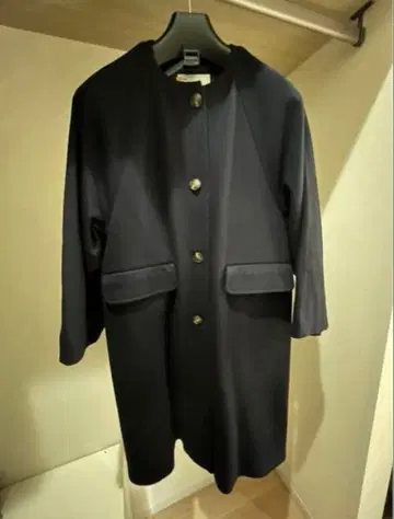 SLOBE IENA 노카라 코트 네이비 클리닝 완료!