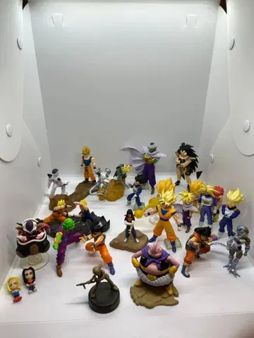 드래곤볼 액션 피규어 세트