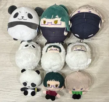 주술회전 후와코로 싸개 타피누이 플러쉬 마스코트 마키 팬더 이누마키