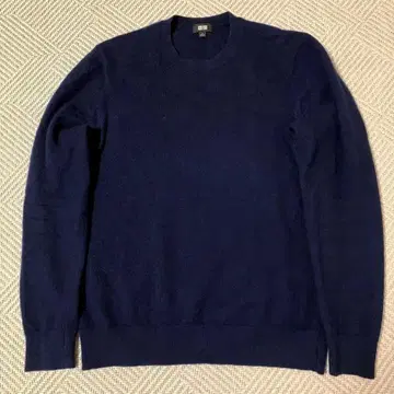UNIQLO 네이비 캐시미어 스웨터 S