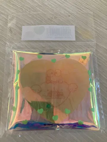 미사용 산리오 퓨로랜드 한정판 케로케로케로피 거울 & 빗 오로라