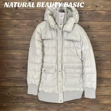 [내추럴 뷰티 베이직] 다운 자켓 후드 탈부착 가능 S