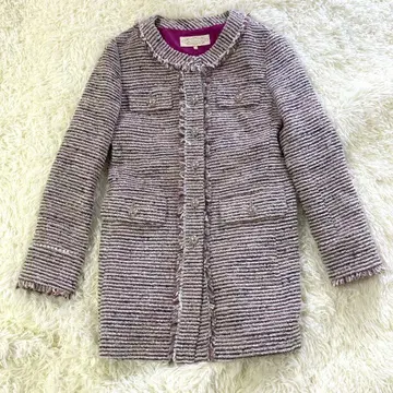 Chesty 체스티 트위드 자켓 코트 프린지 사이즈 1