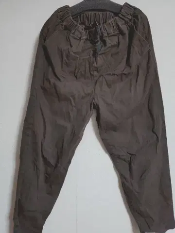 카구레 브라운 캐주얼 팬츠 프리 사이즈