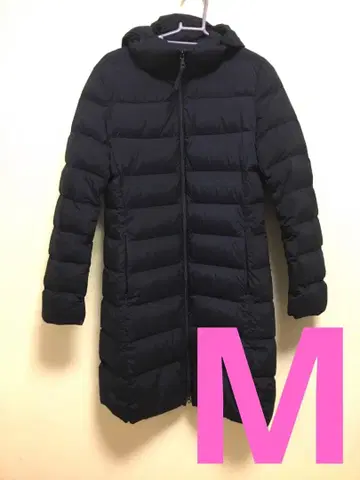 유니클로 울트라 라이트 다운 코트 네이비 M