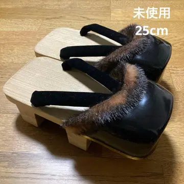 미사용 남성용 설피 방한 설피 25cm