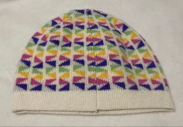 미사용품 ROBERT MACKIE 로버트 맥키 니트 모자 스코틀랜드제