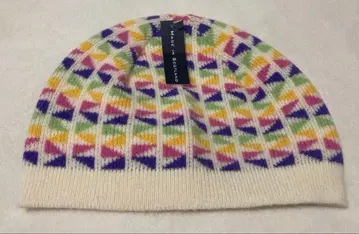 미사용품 ROBERT MACKIE 로버트 맥키 니트 모자 스코틀랜드제