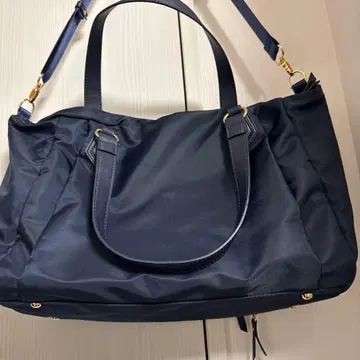 [새상품] 펠리시모 이디트 x 코토리푸 콜라보 경량 2WAY 백 네이비