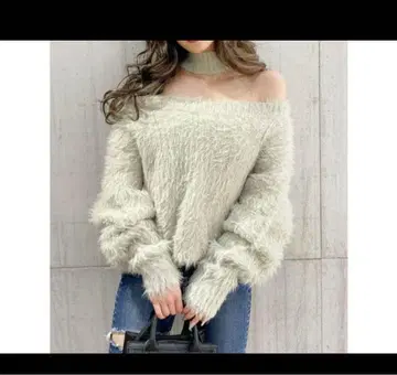 GYDA 초커 니트 스웨터