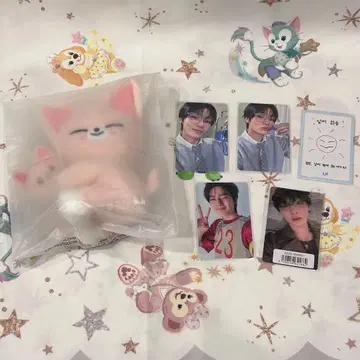 skzoo 마그넷 봉제 인형 팝업 폭시니 아이엔