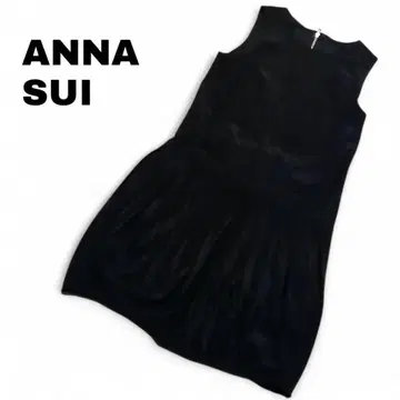 안나수이 슬리브리스 블랙 원피스 사이즈 2