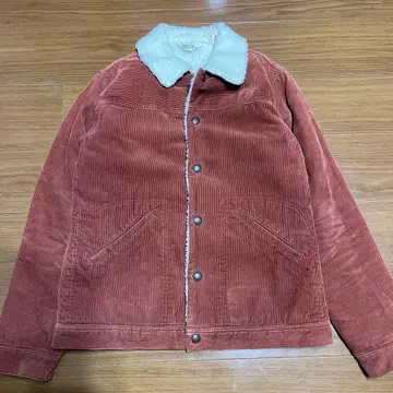 FIVE BROTHER 코듀로이 보아 자켓 브라운 구제 의류